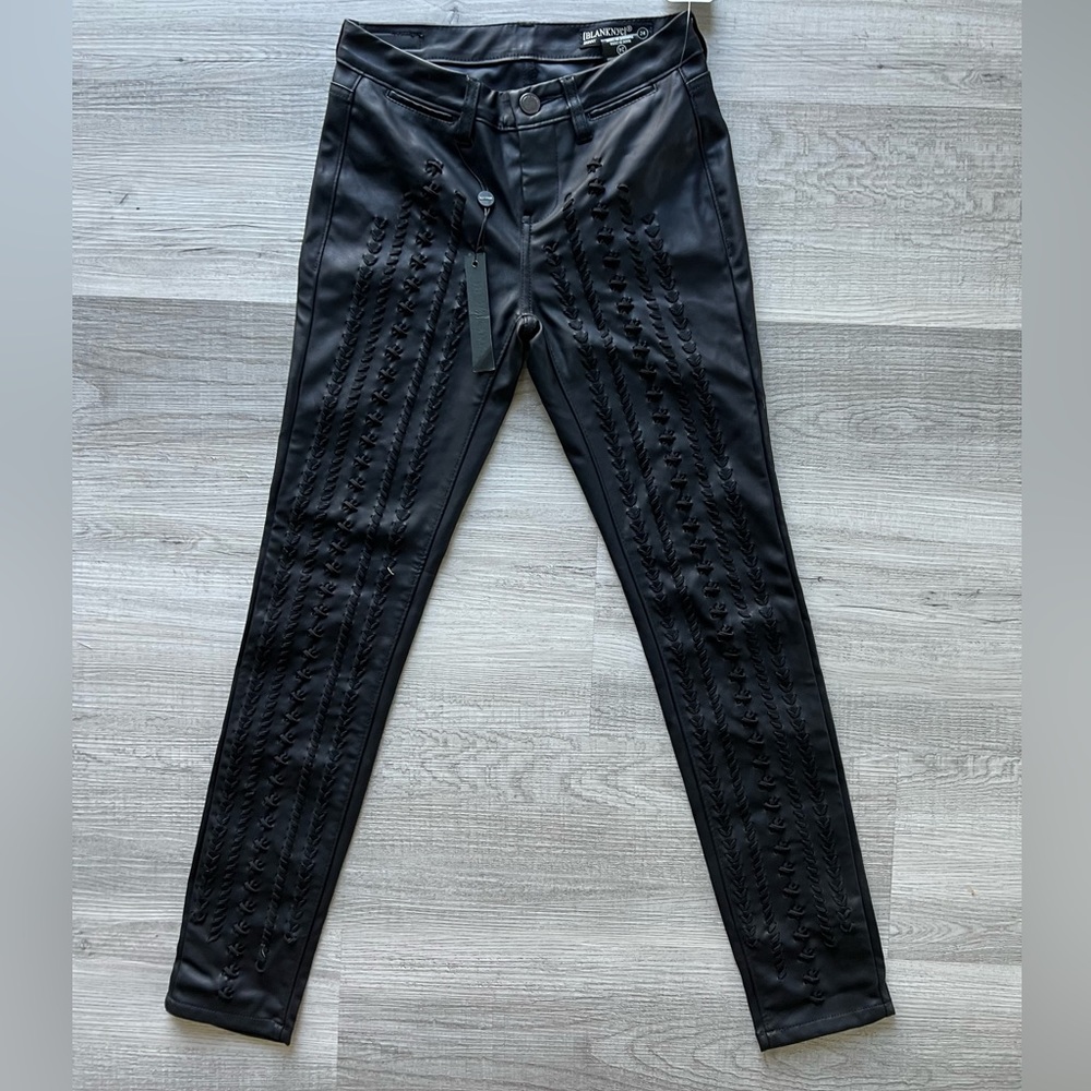 Faux Leather Free People pants